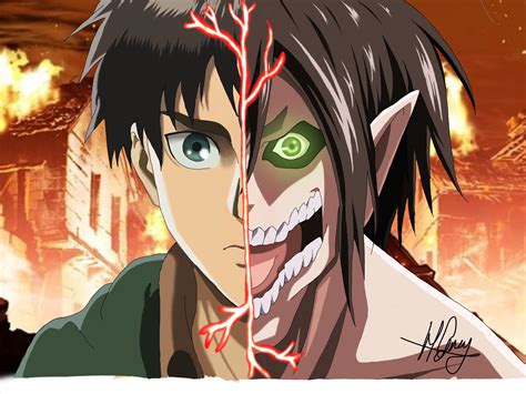 Eren Yeager/Attack Titan - By Me : r/attackontitan