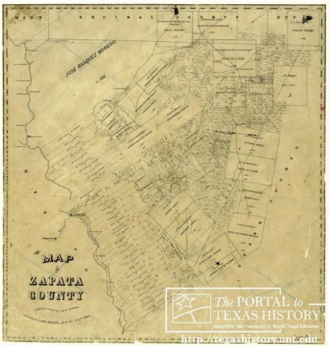 Map of Zapata County | Texas history, Zapata, Map