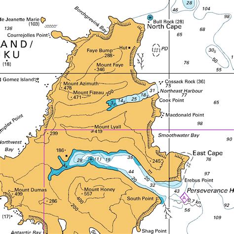 Campbell Island/Motu Ihupuku Map by Land Information New Zealand ...