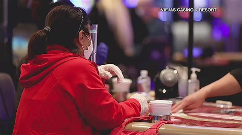 Anxious gamblers line up as Viejas Casino reopens after two-month closure