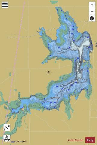 Lake Perry Fishing Map | Nautical Charts App