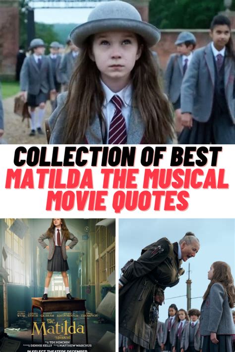 35+ Best Netflix's Roald Dahl's MATILDA THE MUSICAL Quotes