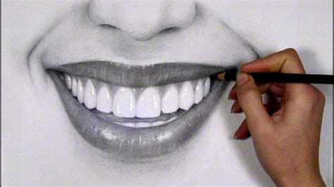 Realistic Smile Drawing at GetDrawings | Free download