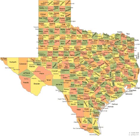 Austin Texas County Map - Winny Kariotta