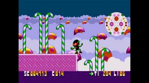 Zool ... (Sega Genesis) Gameplay - YouTube