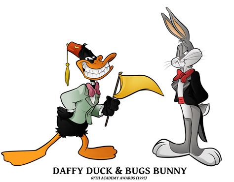 1995 - Bugs Bunny n Daffy Duck by BoscoloAndrea on DeviantArt