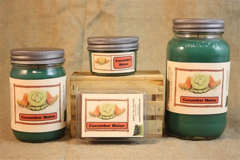 Cucumber Melon Scented Candle, Cucumber Melon Scented Wax Tarts, 26 oz ...