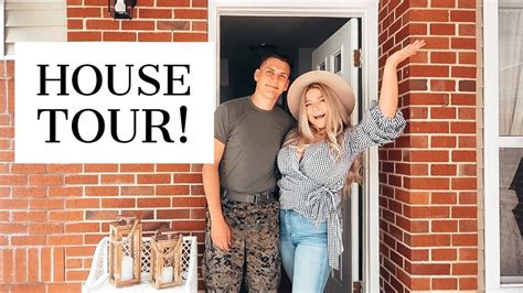 OUR HOUSE TOUR! | Cherry Point Housing - YouTube