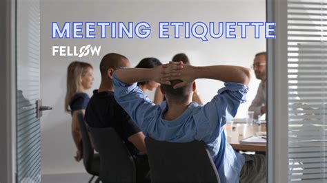 How To Set Meeting Etiquette Rules As A Business Leader