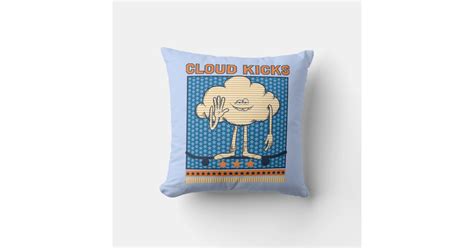 Trolls | Cloud Guy Kicks Throw Pillow | Zazzle