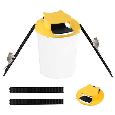 Buy FTA Mouse Bucket Trap Flipping N-Slide, Suitable for 5-Gallon ...