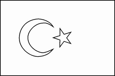 Turkish Flag Coloring Page Beautiful Turkey Flag Coloring Pages | Flag ...