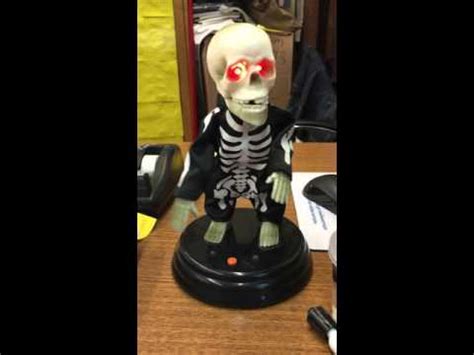 Happy Halloween / talking dancing plush Skeleton / funny Halloween ...