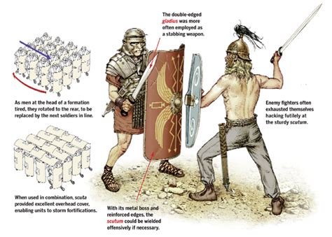 Roman Gladius and Scutum: Carving out an Empire