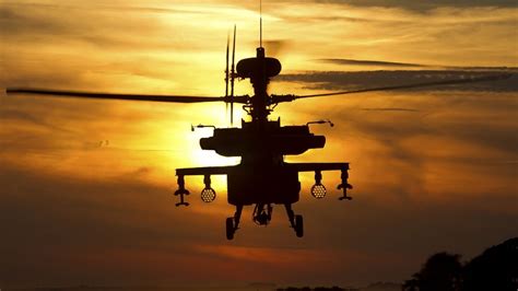 Boeing AH-64 Apache HD Wallpaper: Military Power in Action