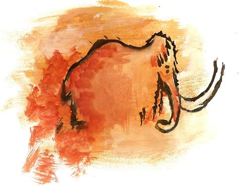 "Mammoth Cave Painting" by Claire Frickleton | Redbubble