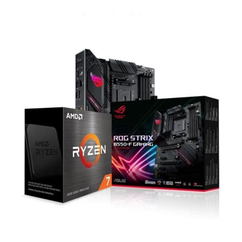 AMD Ryzen 7 5800X & ASUS ROG Strix B550-F Gaming Combo