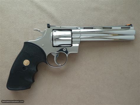 Colt Python 357 Magnum 6" barrel Bright Stainless Steel LNIB