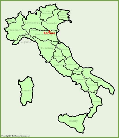 Ferrara Maps | Italy | Discover Ferrara with Detailed Maps