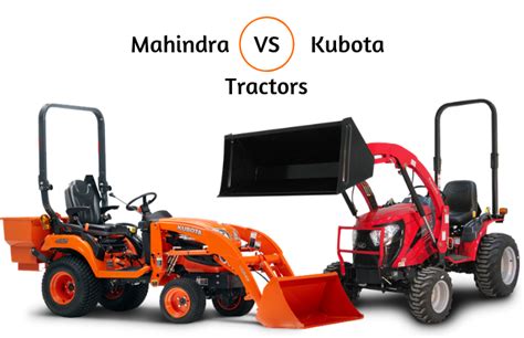 Sub Compact Tractor Comparison Chart - Minga