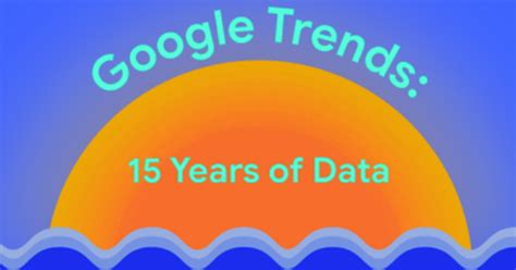 Google Looks Back on 15 Years of Google Trends Data