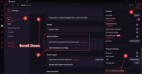 How to Transfer Browser Data to Opera GX - H2S Media