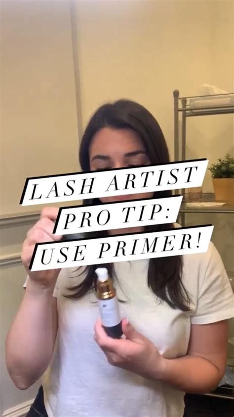 Lash Primer | Eyelash extensions, Eyelashes, Lashes