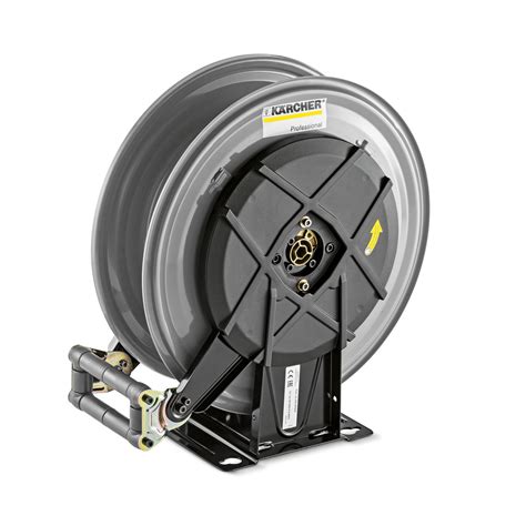 Hose reel, automatic, basalt grey-coated, 20 m | Kärcher International