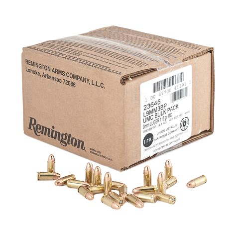 Remington 9mm Luger 115-Grain Pistol Ammunition | Academy