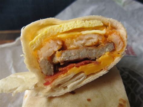 Burger King New Breakfast Burrito - Burrito Walls