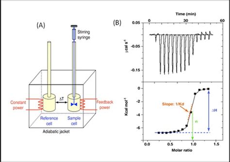 6: Schematic diagram of (A) the Isothermal Titration Calorimetry ...