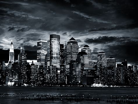 Black and White Cityscape Wallpapers - Top Free Black and White ...