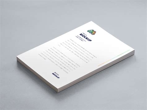 Paper Stack Presentation Mockup Generator - MockupBro