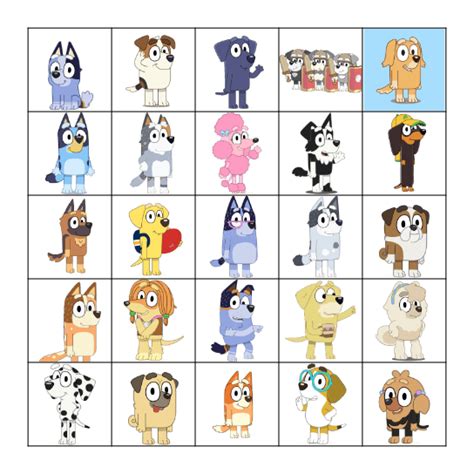 Bluey And Bingo Printable Images