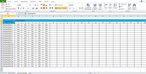 Behavior Chart Template