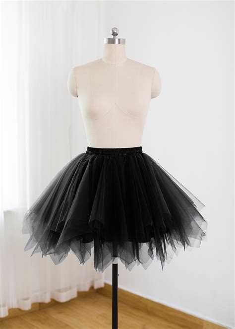 Black Tulle skirt tutu skirt adult Bachelorette tutu womens