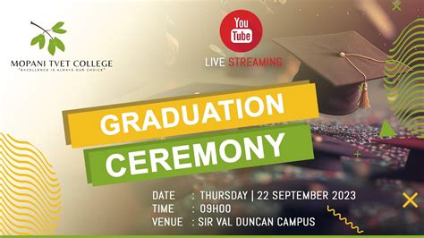 Mopani TVET College 2023 Graduation Ceremony - YouTube