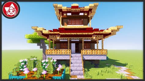 How to build: Simple small CHINESE house! Timelapse | Minecraft - YouTube