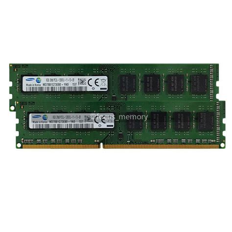 Samsung 8GB 16GB 32GB DDR3-1600 MHz PC3-12800 240PIN Desktop DIMM Non ...