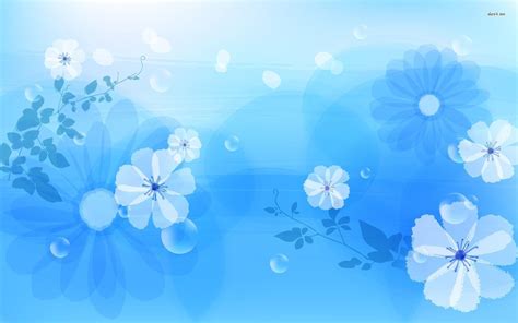 82 Background Flower Blue Pics - MyWeb