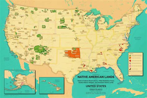 MapsmithA Modern Map of Native American Lands - Mapsmith