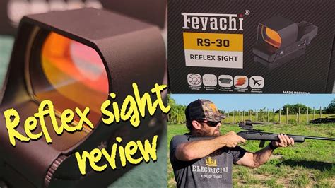 Feyachi RS 30 reflex sight review #reflexsight #feyachi - YouTube