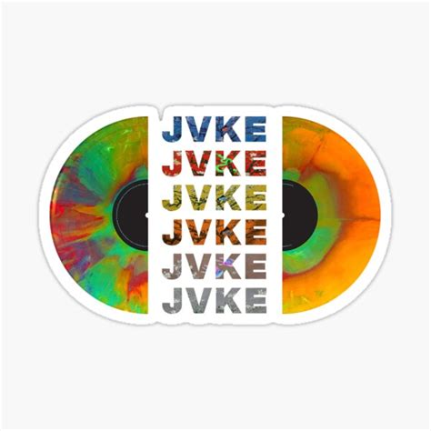 " jvke concert" Sticker for Sale by JuskeArt | Redbubble