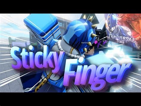 [AUT] Sticky Finger Showcase + Obtainement + 1v1 - YouTube