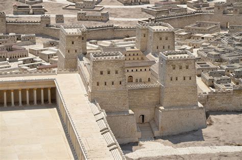 The Antonia Fortress, Model of Jerusalem in Second Temple … | Flickr