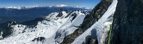 Alpine Climbing in the Tantalus Range with Local ACMG Guide