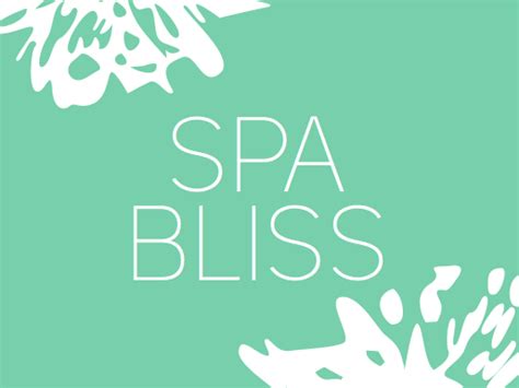 Bliss Spa - Asian Itinerary