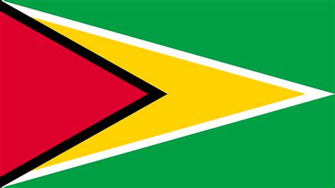 Guyana y su bandera oficial | Banderas del mundo con nombres, Banderas ...