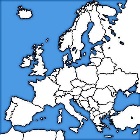 Europe Map | OpenGameArt.org