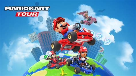 The Mii Tour begins in the Mario Kart Tour game